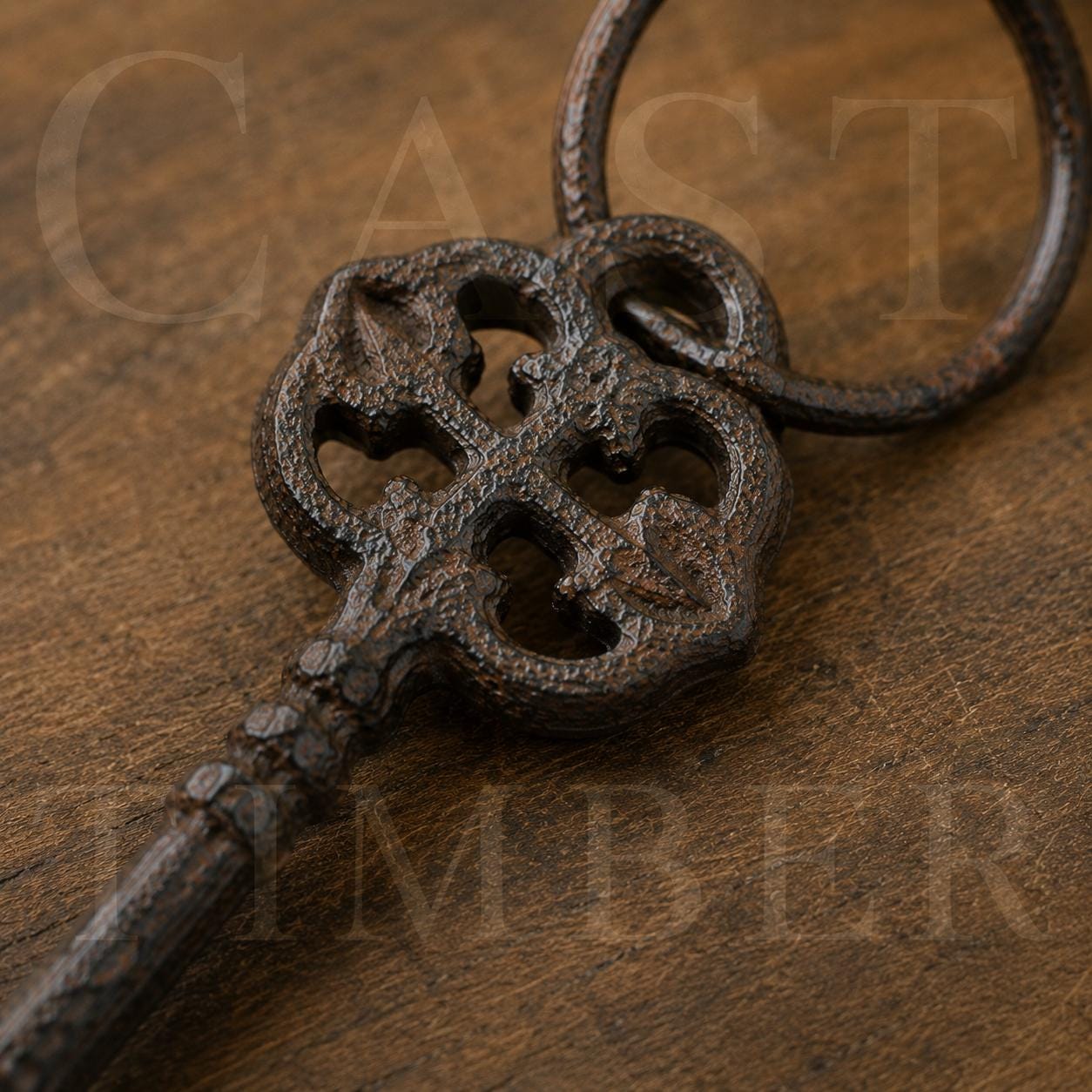 Victorian Cast Iron Skeleton Key