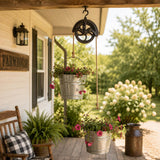 Rustic Cast Iron Barn Pulley