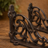 Victorian Scroll Cast Iron Shelf Brackets