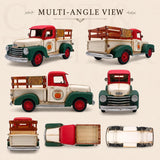 Vintage Tin Pumpkin Truck