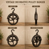 Rustic Cast Iron Barn Pulley