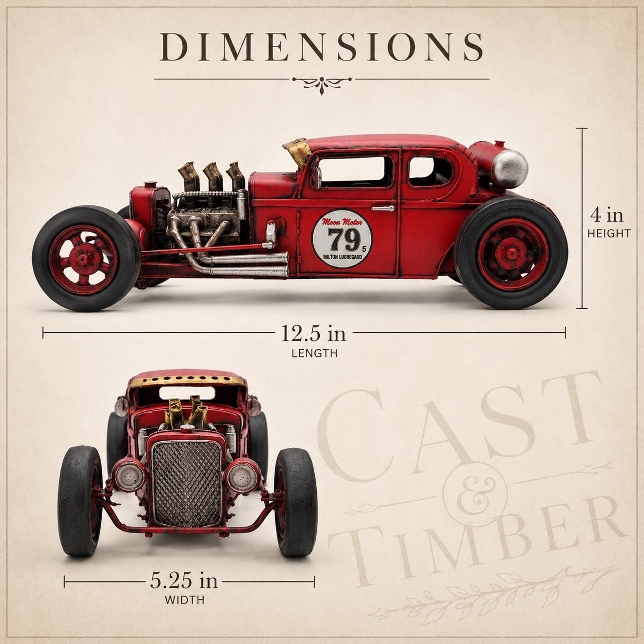 Garage Legends Tin Hot Rod Set
