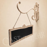 Double-Sided Farmhouse Chalkboard Sign
