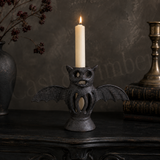 Cast Iron Bat Candle Holder