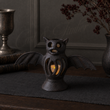Cast Iron Bat Candle Holder