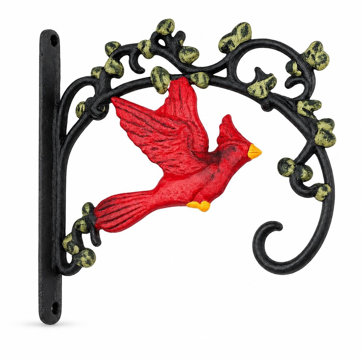 Cast Iron Cardinal Plant Hanger