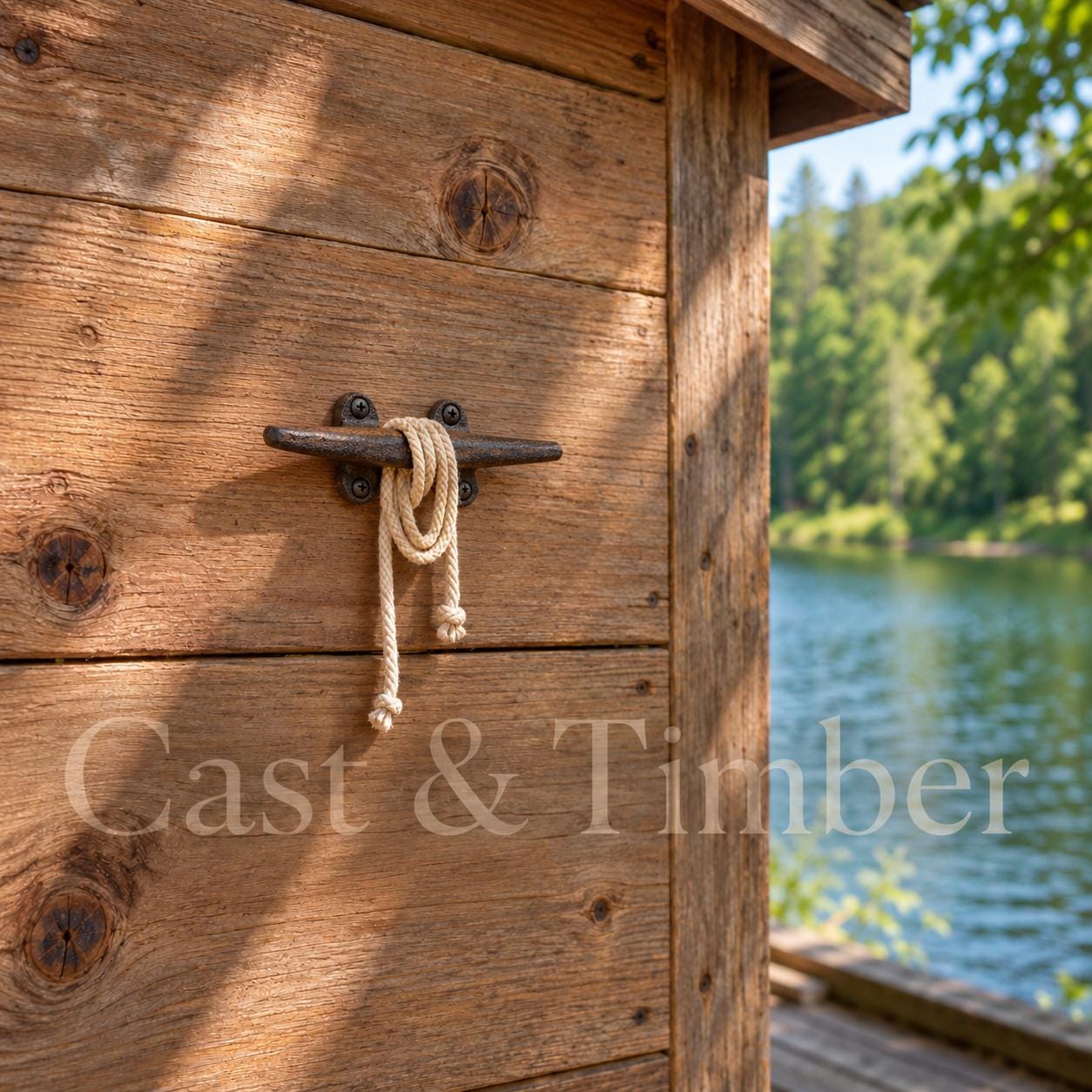 Cast Iron Boat Cleat Wall Hooks