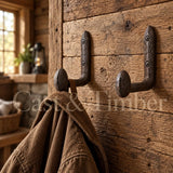 Cast Iron Railroad Spike Wall Hook
