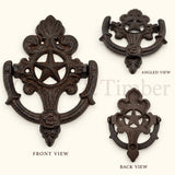 Cast Iron Star Door Knocker