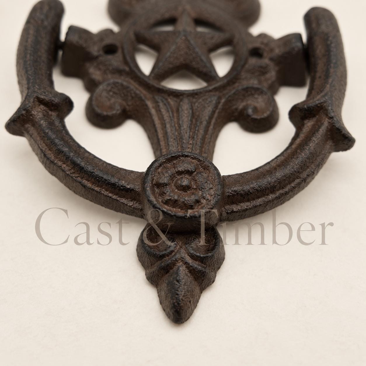 Cast Iron Star Door Knocker