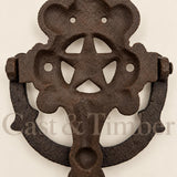 Cast Iron Star Door Knocker