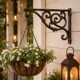 Victorian Scroll Cast Iron Plant Hanger