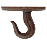 Rustic Cast Iron Ceiling Hook