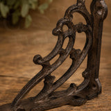 Victorian Scroll Cast Iron Shelf Brackets