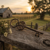 Victorian Cast Iron Skeleton Key