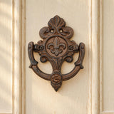 Fleur de Lis Cast Iron Door Knocker