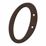 Italic Cast Iron House Numbers