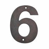 Modern Cast Iron House Numbers