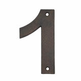 Modern Cast Iron House Numbers